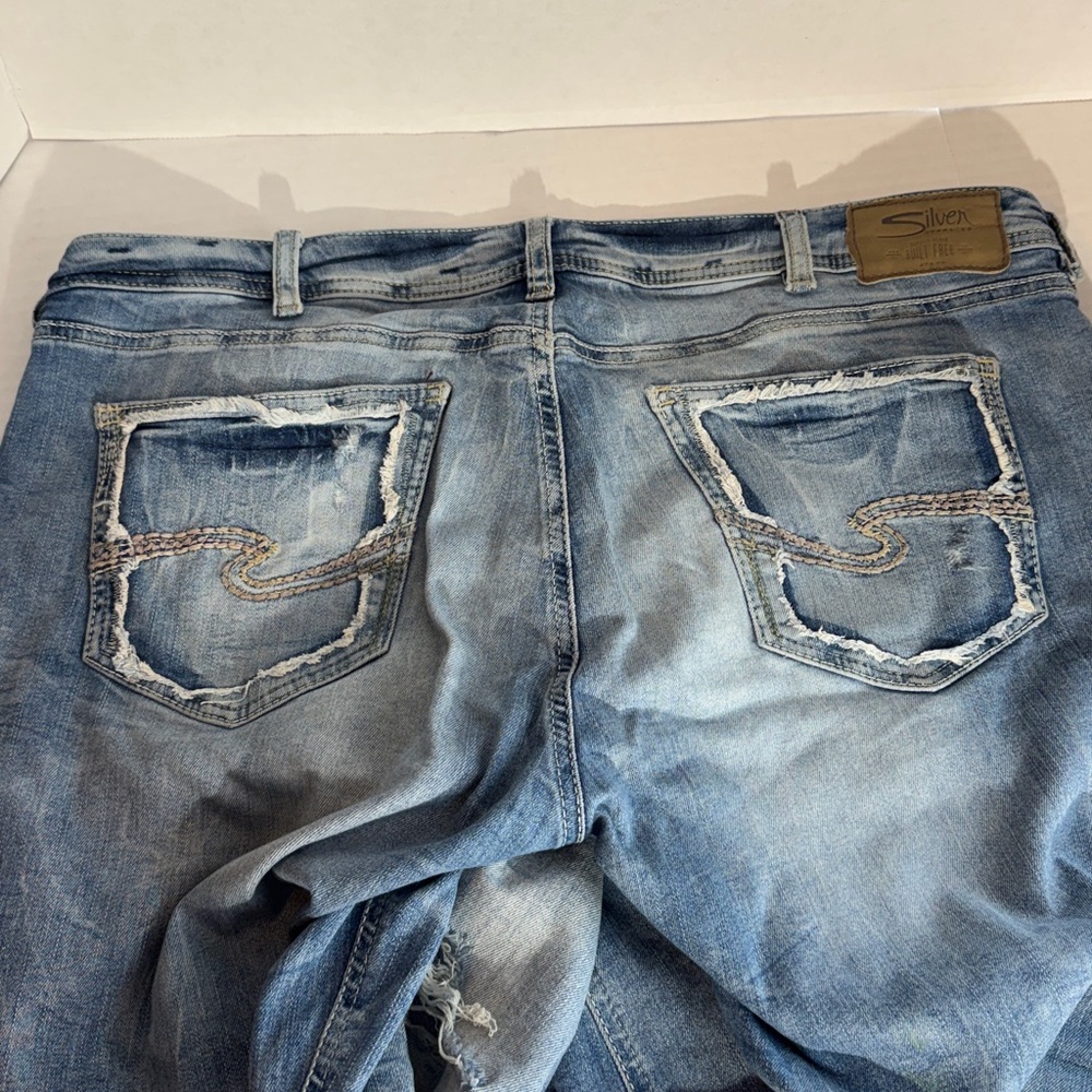Silver Jeans Light Blue Denim - Picture 2 of 5